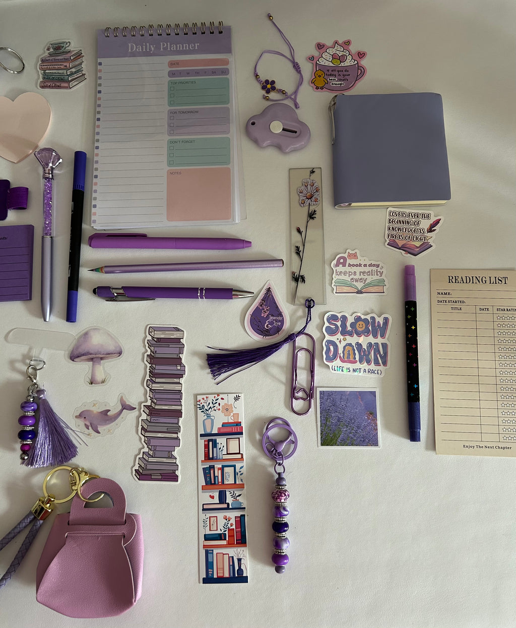 Lavender Bookish Bundle