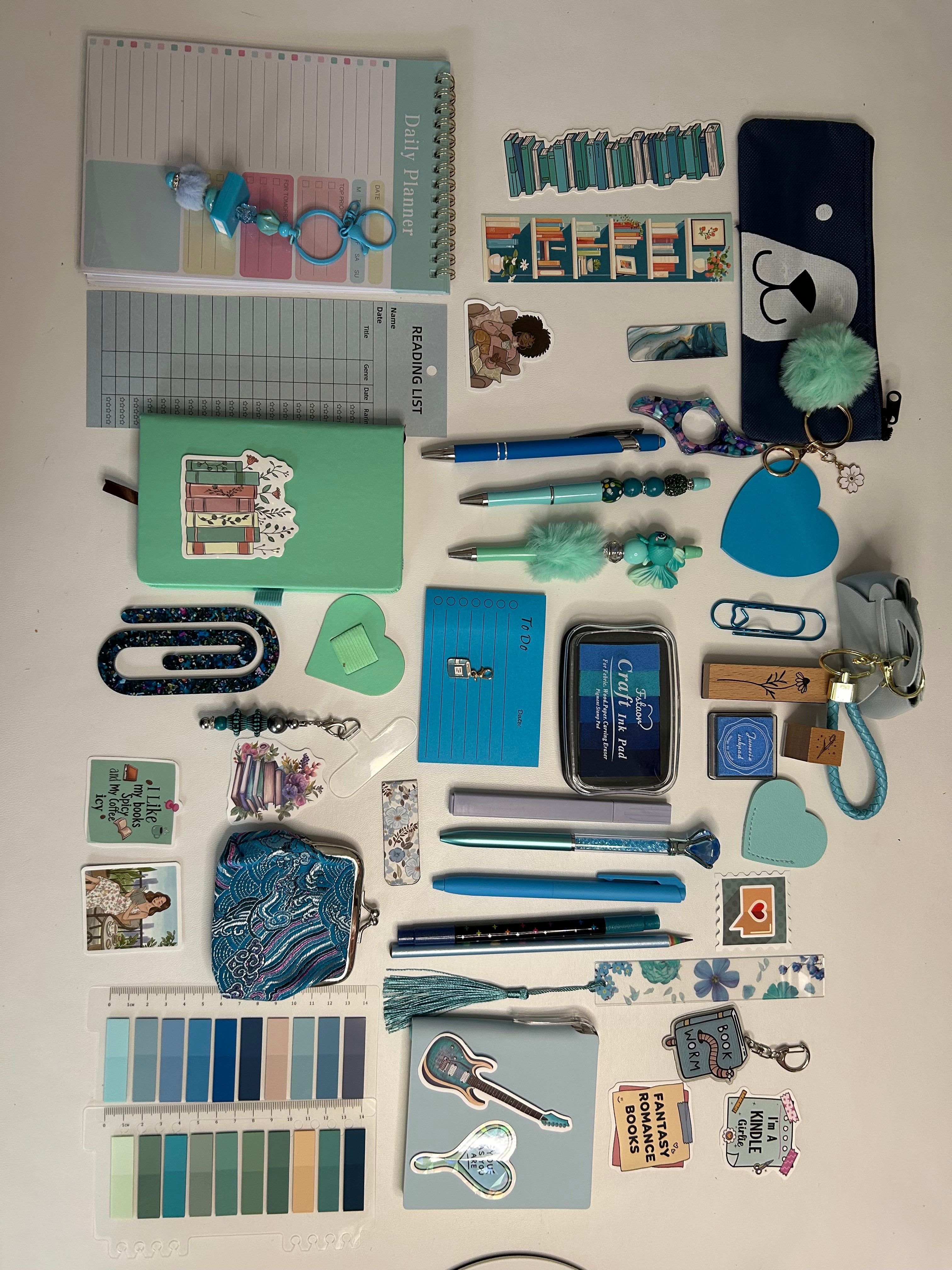 Teal & Blue Bookish Bundle